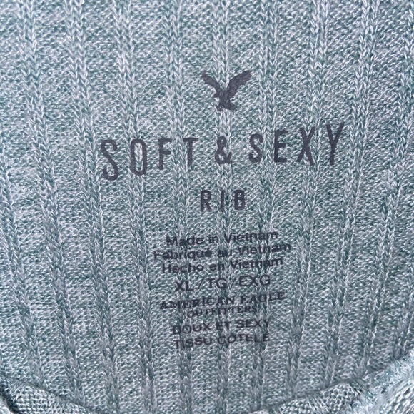 American Eagle Soft and Sexy Ribbed Sweater - Picture 3 of 3
